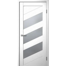 Дверь межкомнатная Сибирь Профиль Ла Стелла 216 Макиато, стекло белое матовое